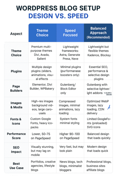 Design vs. Speed: The SEO Dilemma
